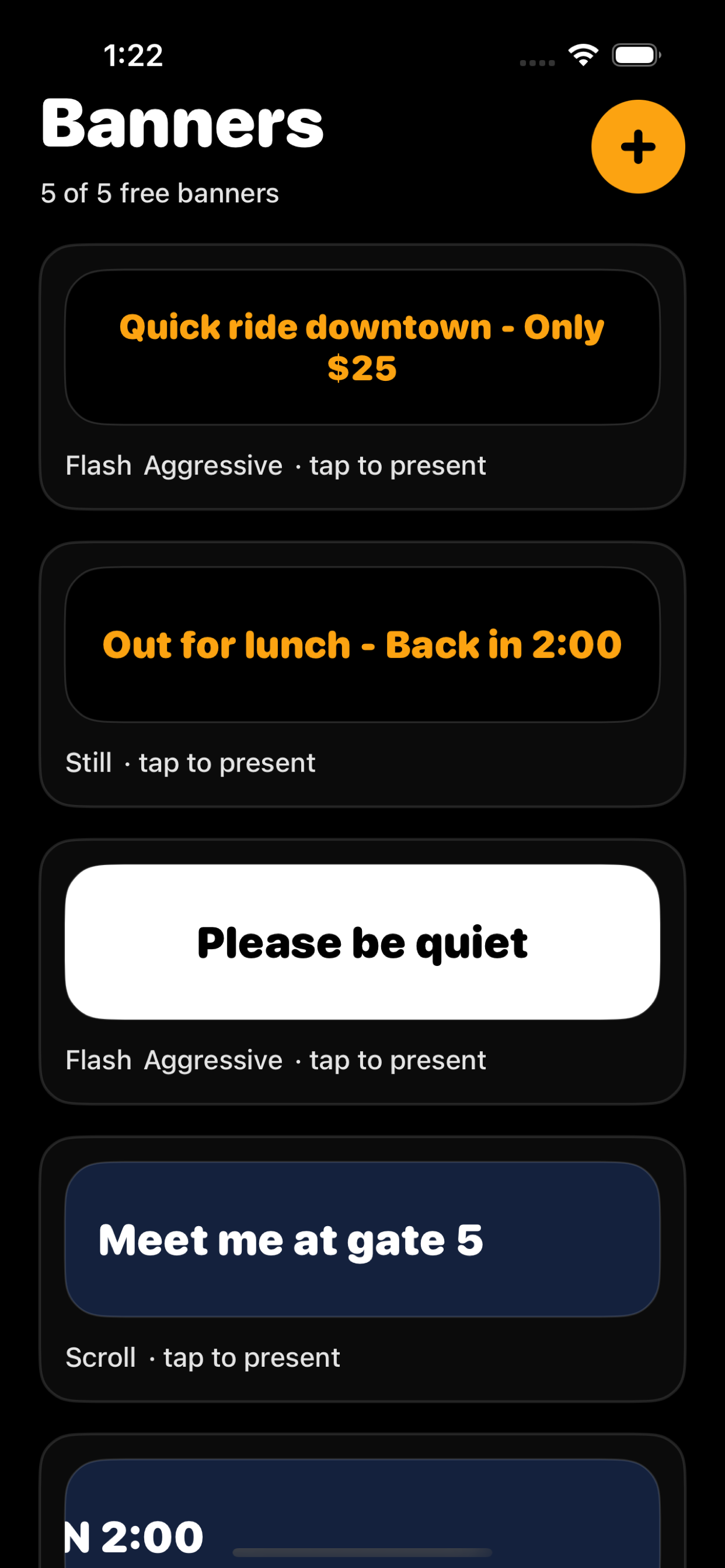 Text editor controls in Flash Sign Banner