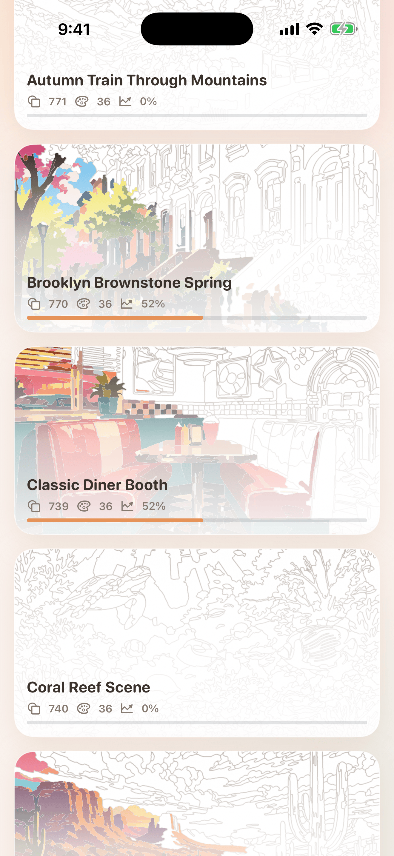 hue. in-progress gallery screenshot