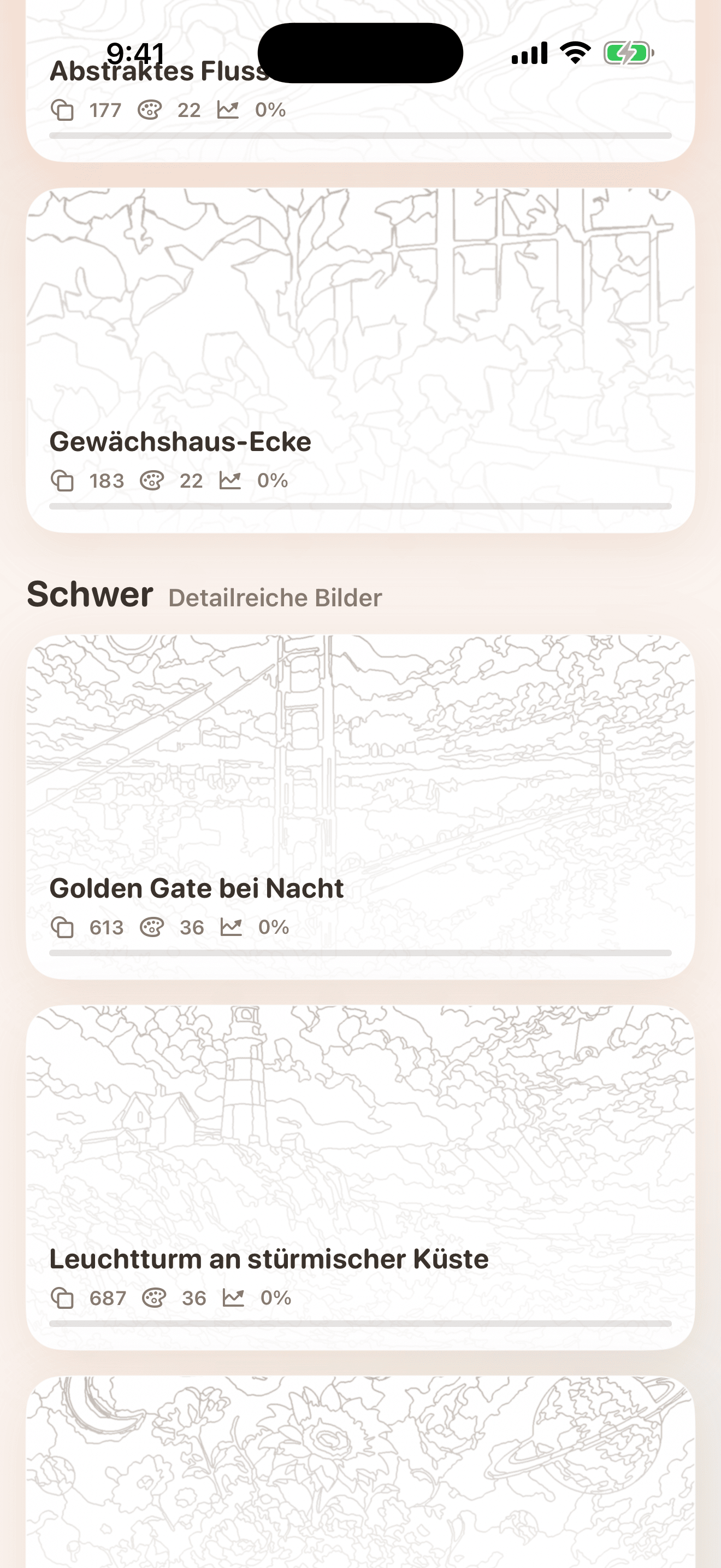 hue. Galerie-Screenshot