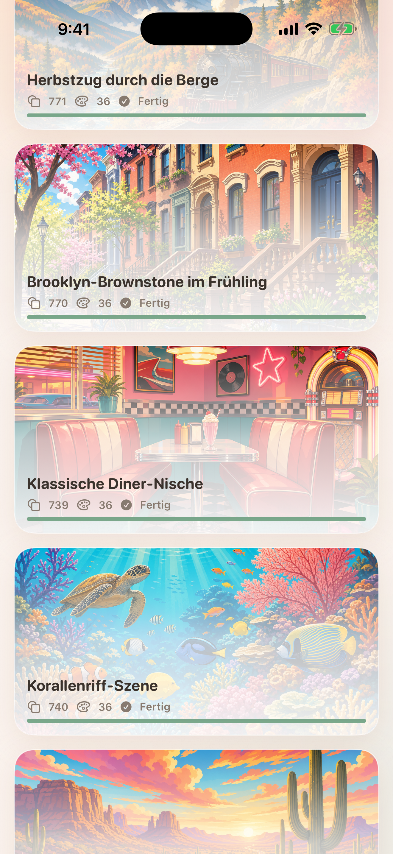 hue. fertiger Gemälde-Screenshot